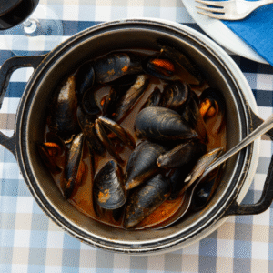 Mejillones a la marinera